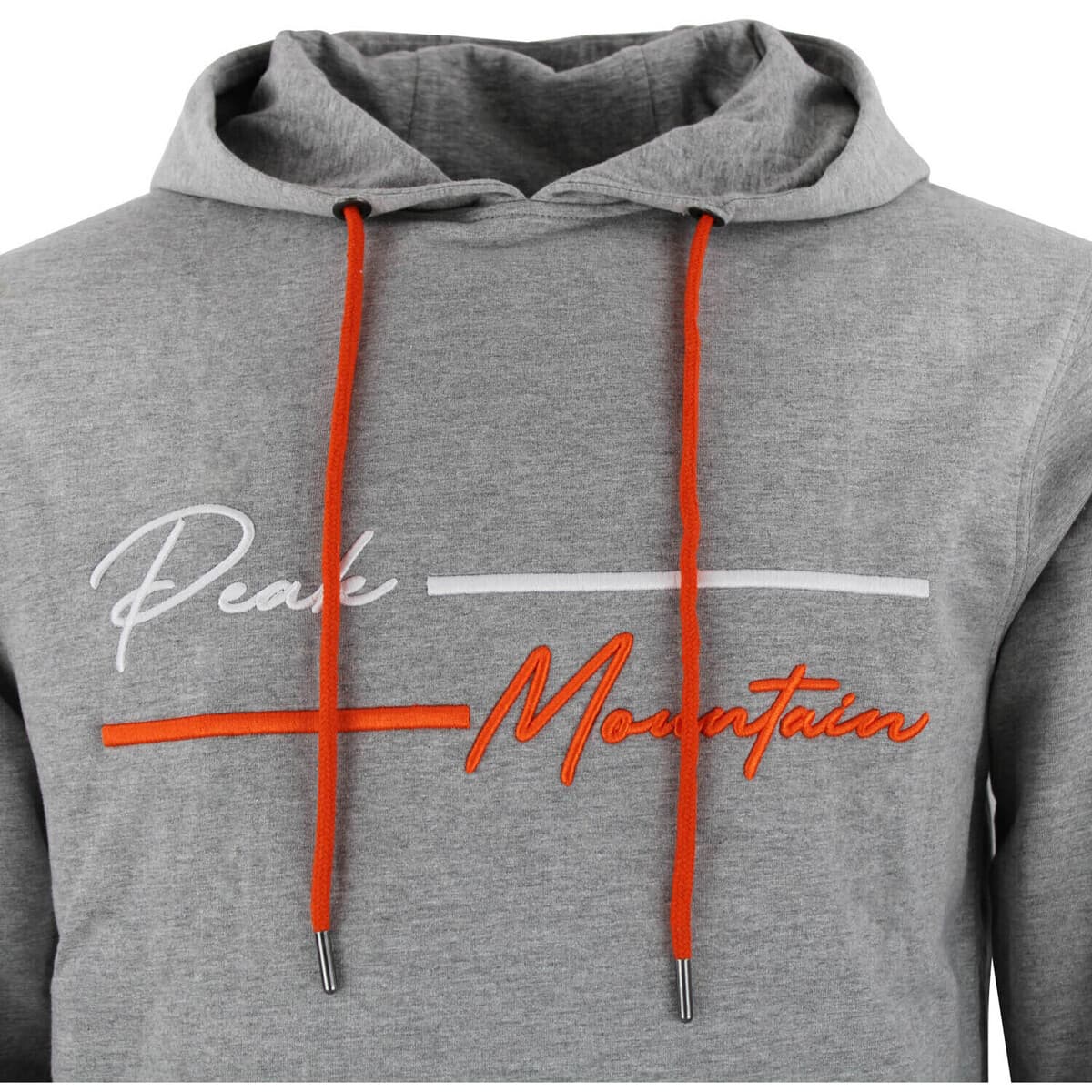 Men's Sweatshirts Peak Mountain Gray