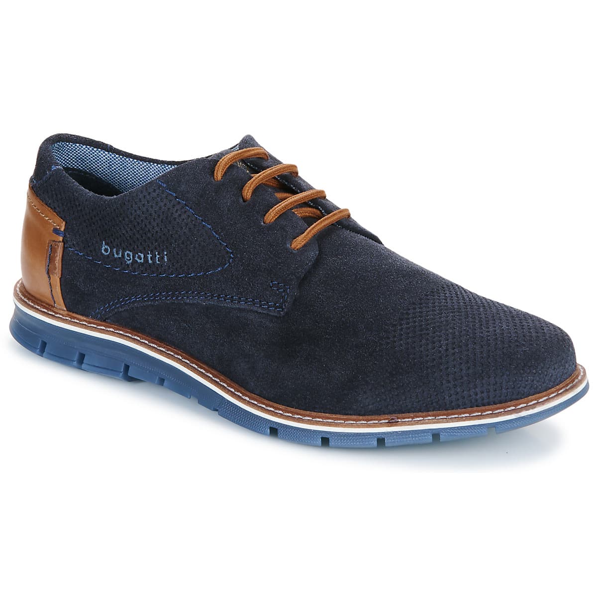 Men's Derby Shoes Bugatti Blue