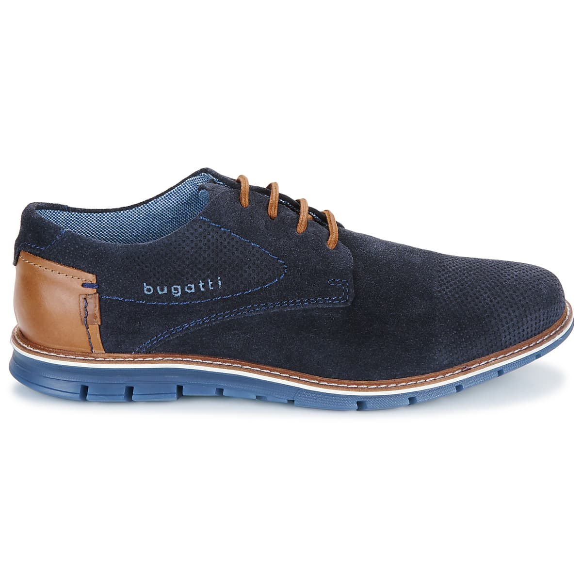 Men's Derby Shoes Bugatti Blue