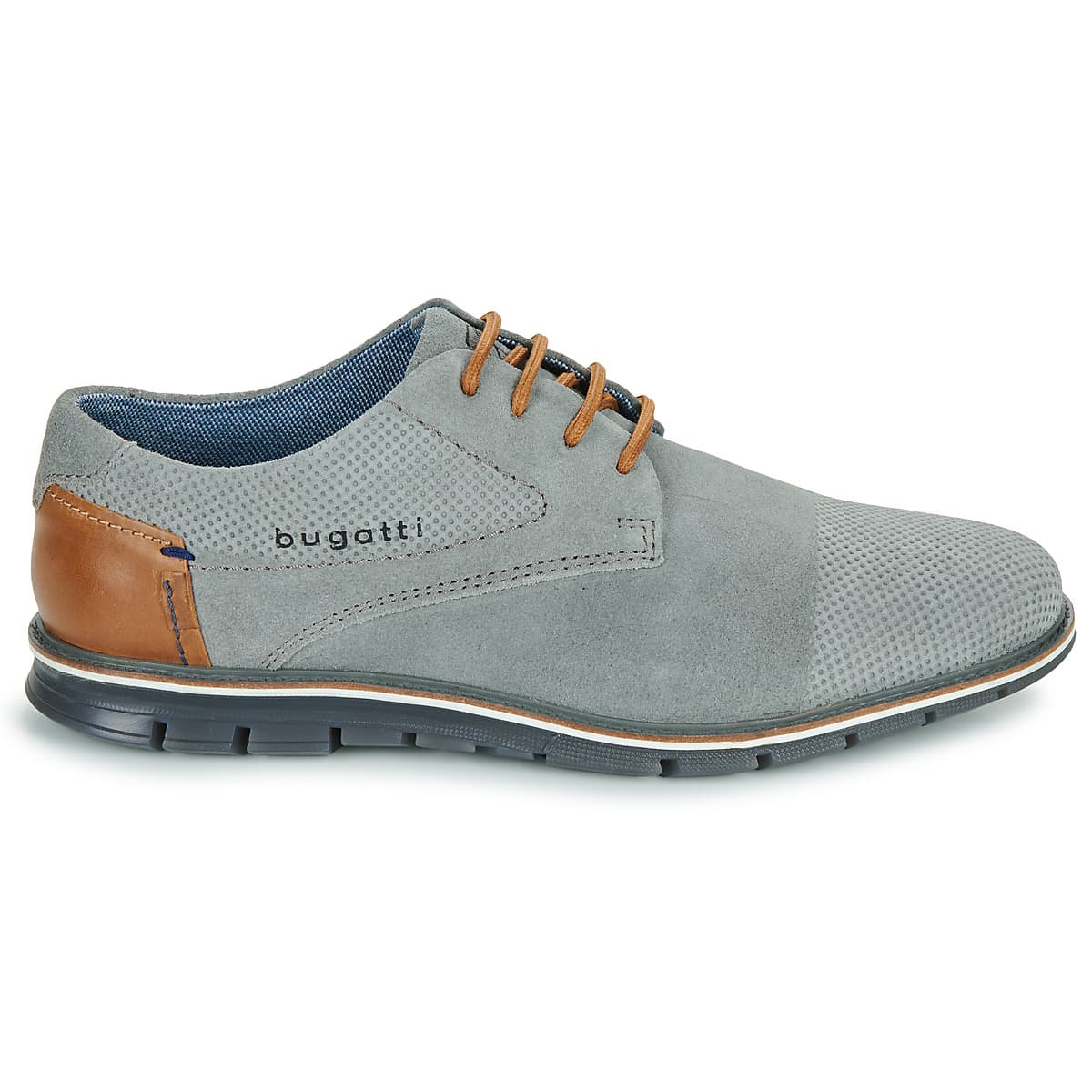 Men's Derby Shoes Bugatti Gray