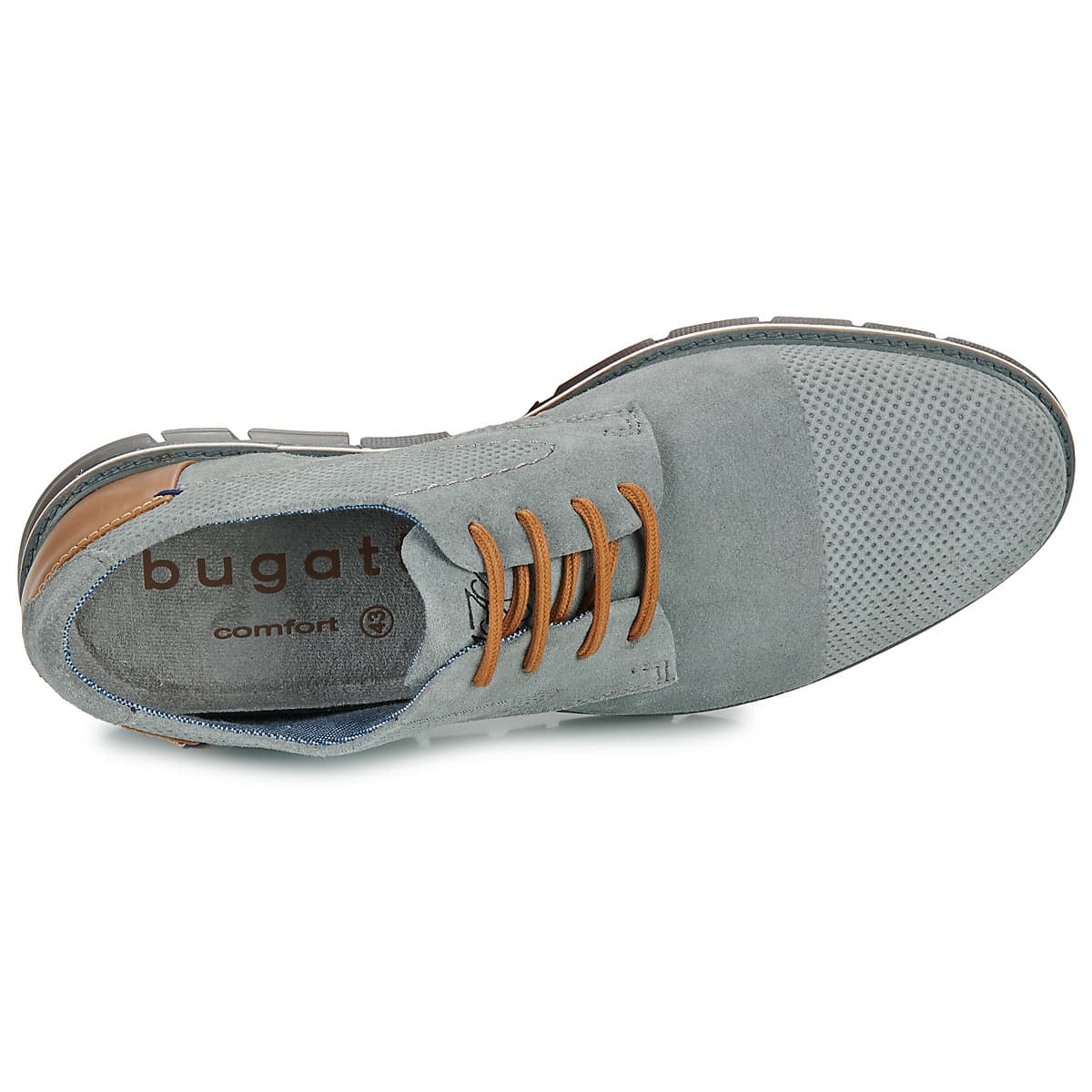 Men's Derby Shoes Bugatti Gray