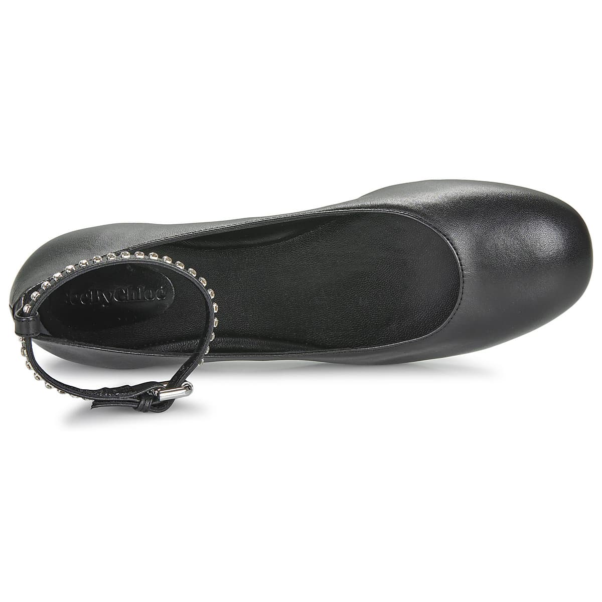 Women's Ballet Flats See by Chloé Black
