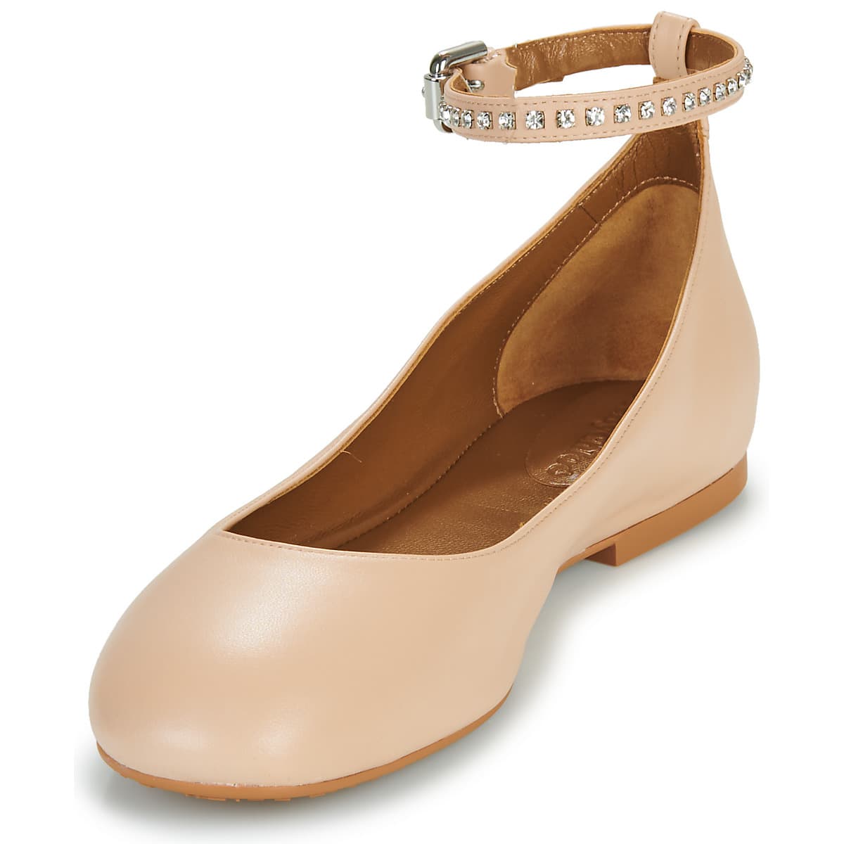 Women's Ballet Flats See by Chloé Beige