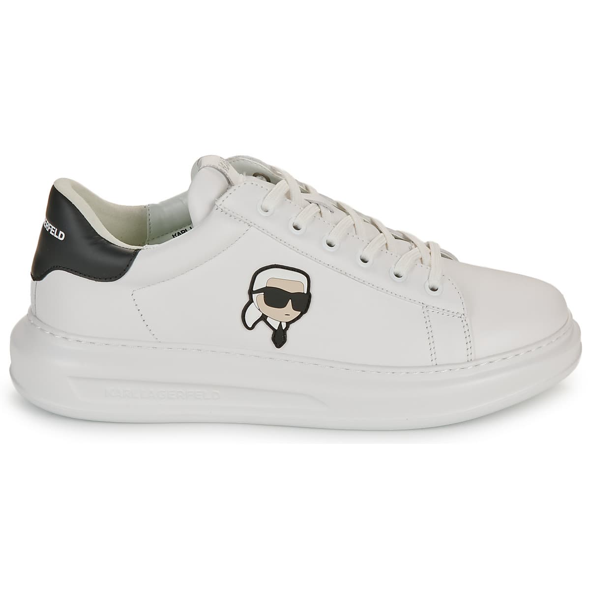 KARL LAGERFELD ΠΑΠΟΥΤΣΙΑ SNEAKERS KAPRI MENS ΛΕΥΚΟ