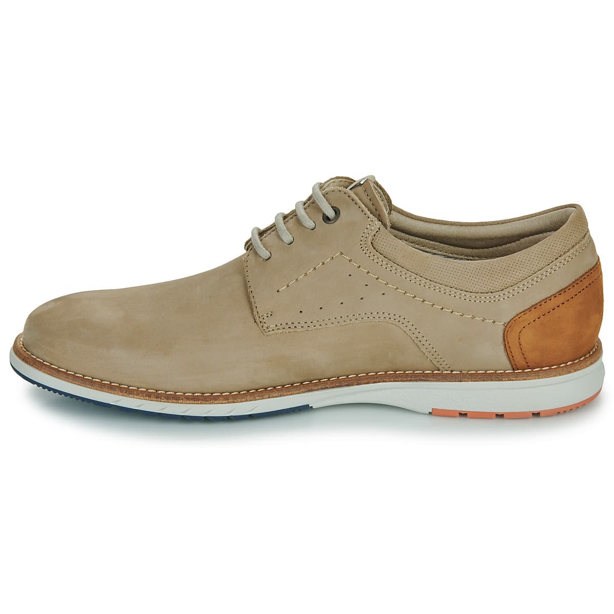 Men's Derby Shoes Fluchos Beige