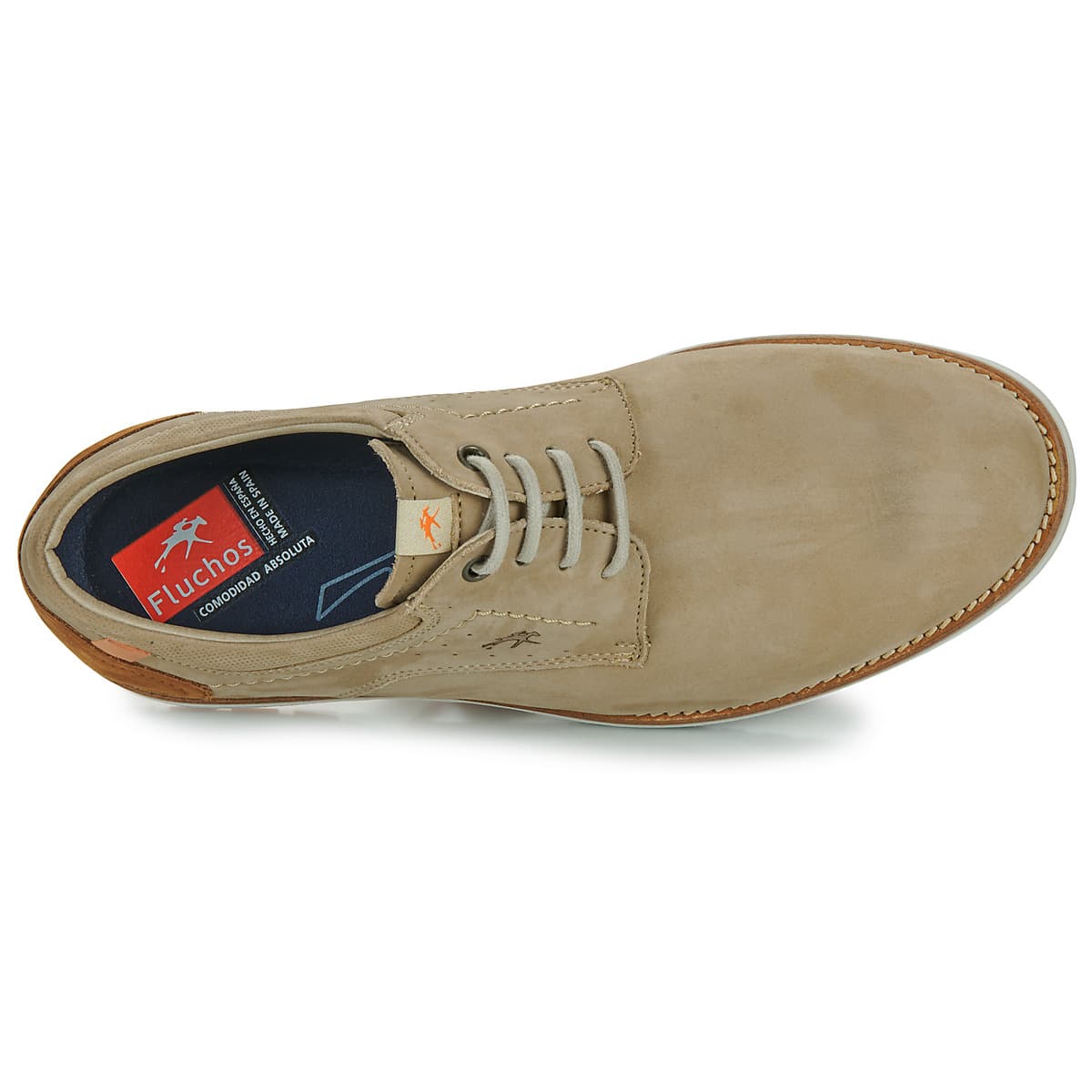 Men's Derby Shoes Fluchos Beige