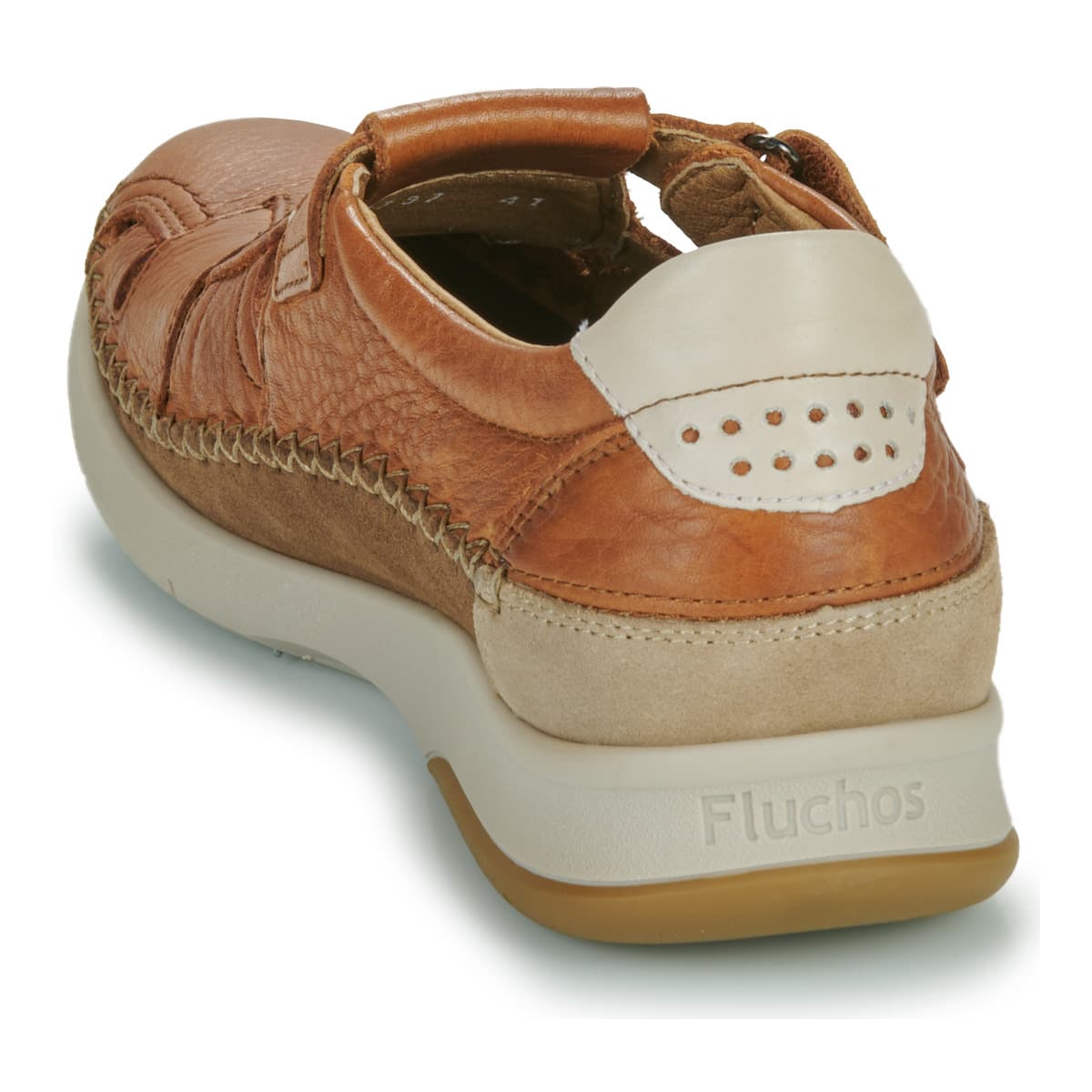 Women's Platforms Fluchos Brown