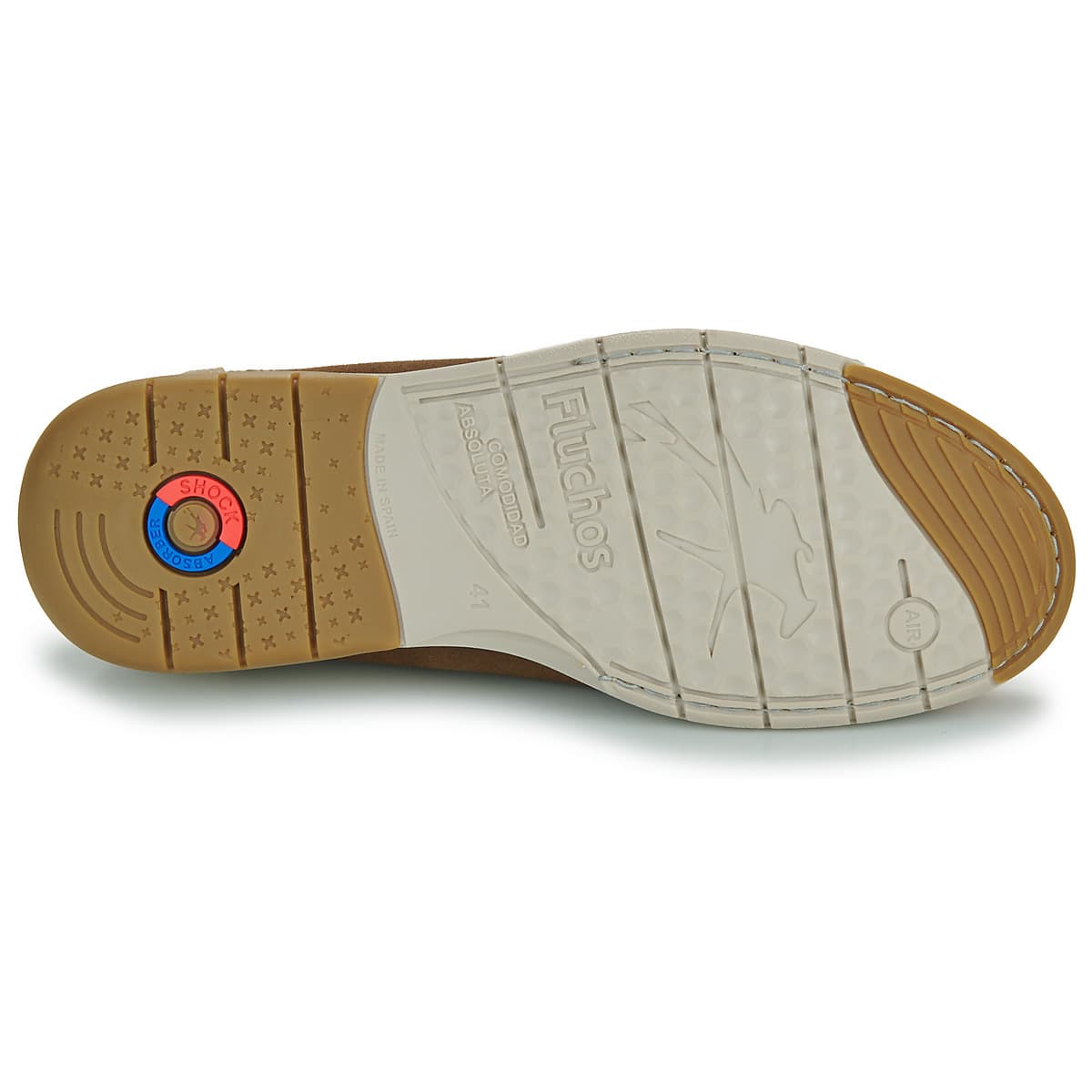 Women's Platforms Fluchos Brown