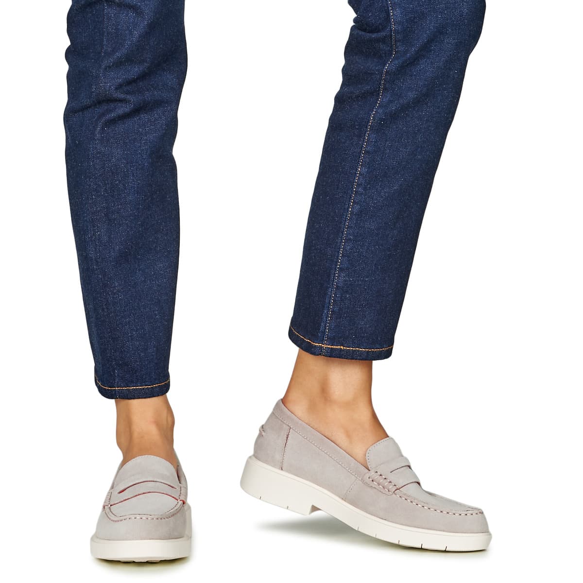 Women's Loafers Geox Beige