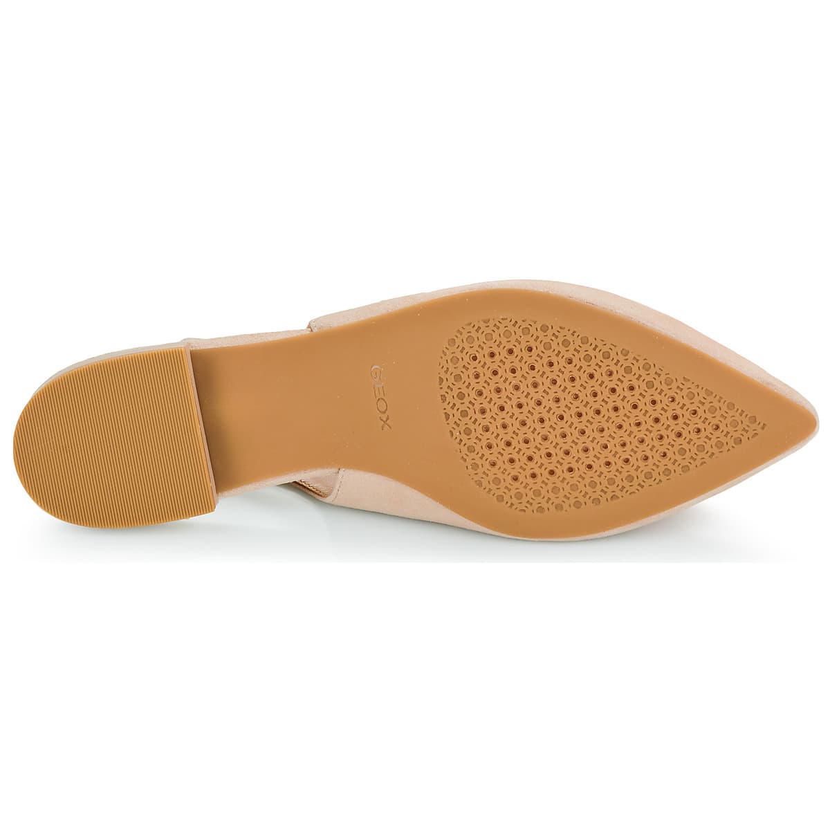 Women's Ballet Flats Geox Beige
