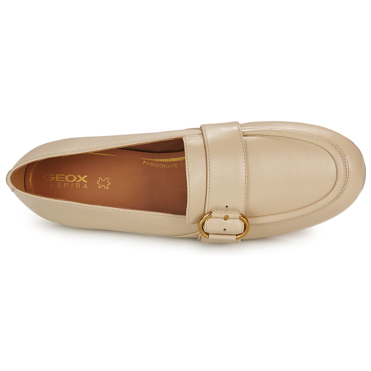 Women's Loafers Geox Beige