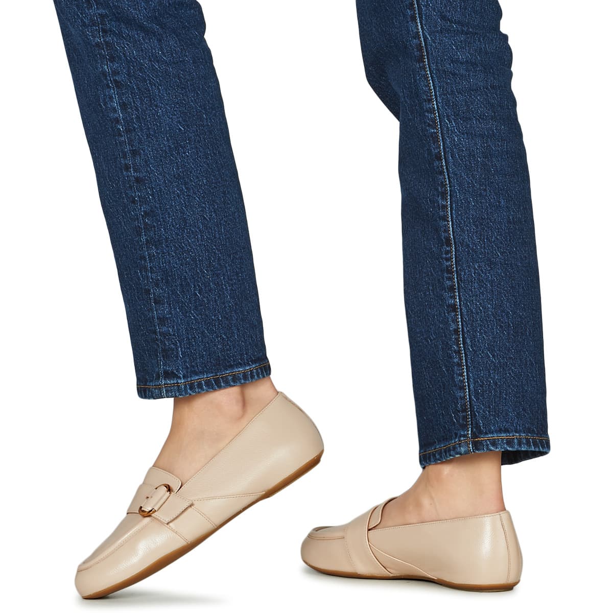 Women's Loafers Geox Beige