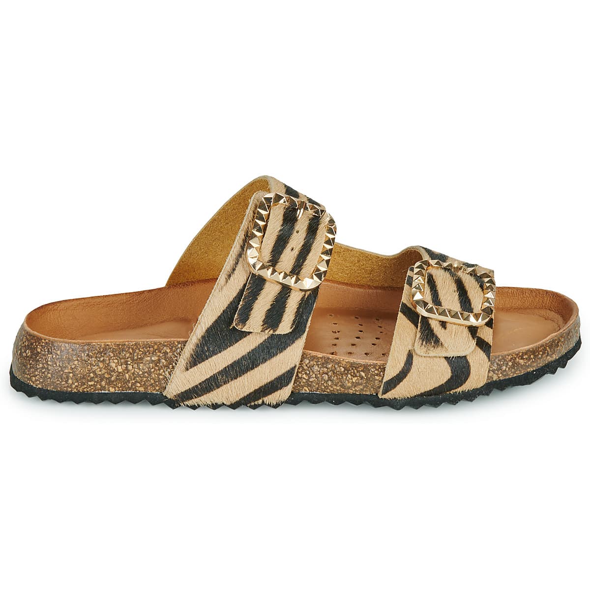 Women's Mules Geox Brown