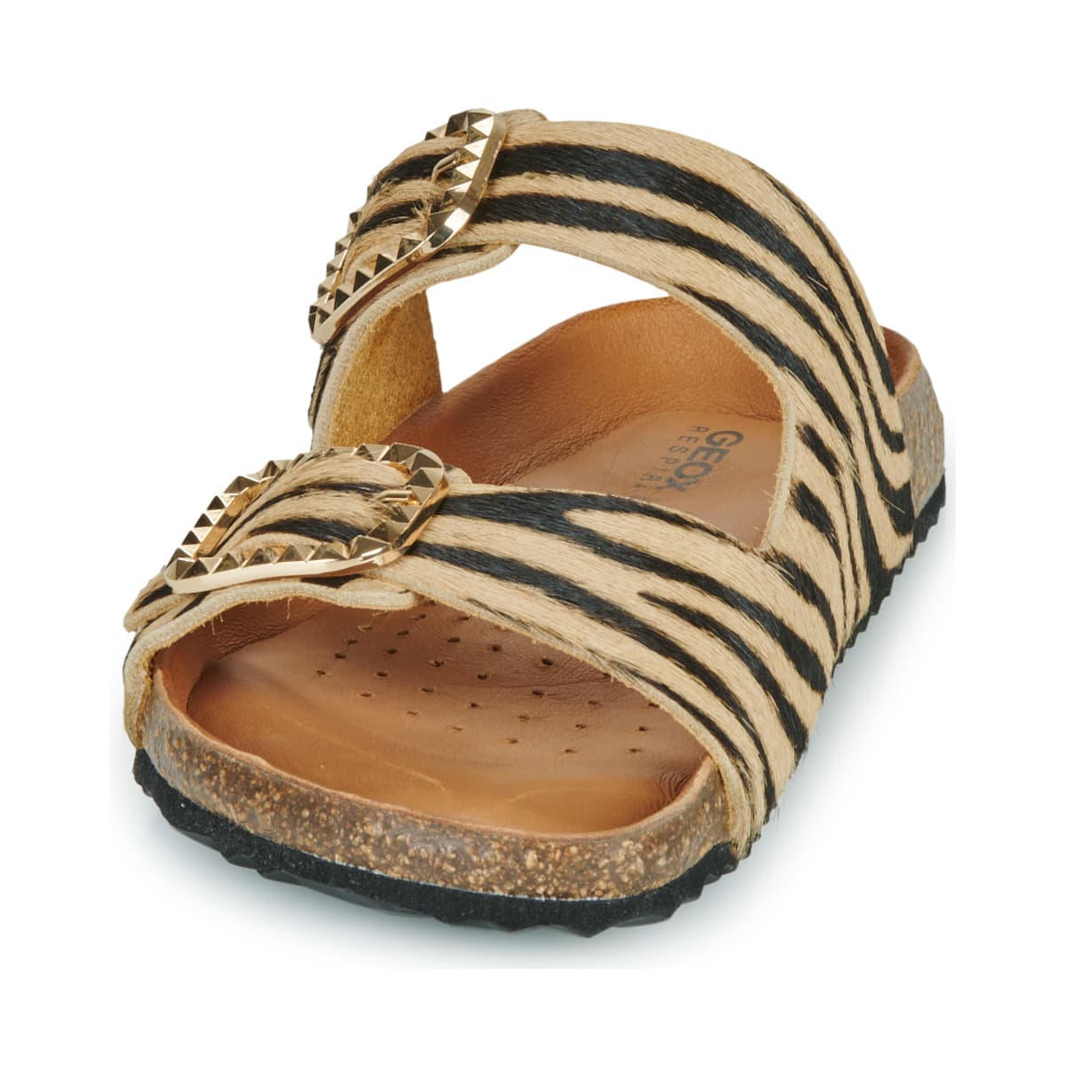 Women's Mules Geox Brown