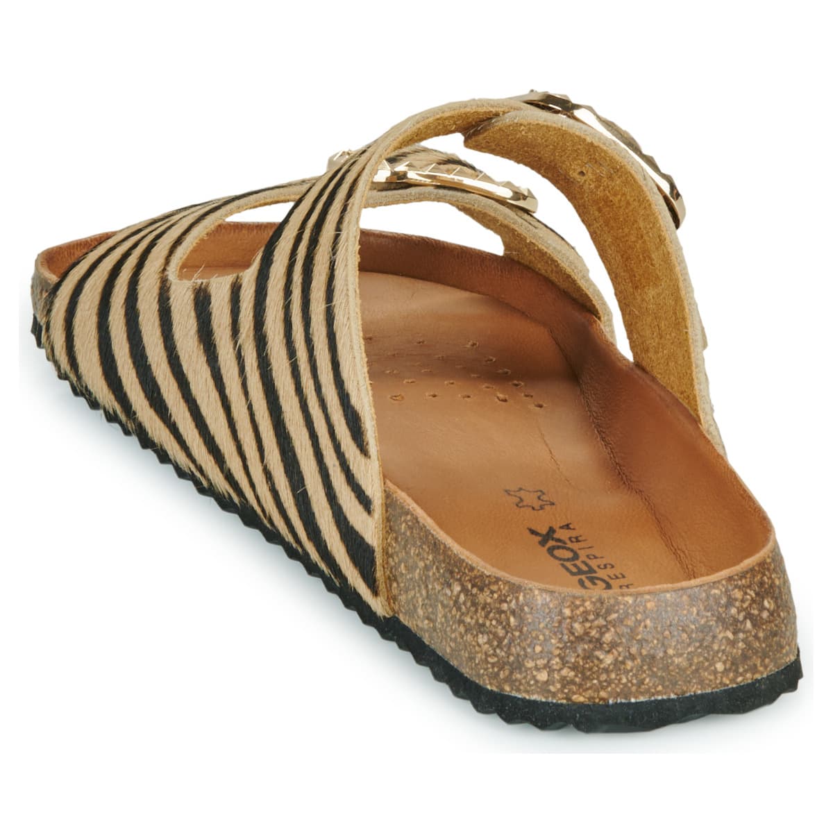 Women's Mules Geox Brown