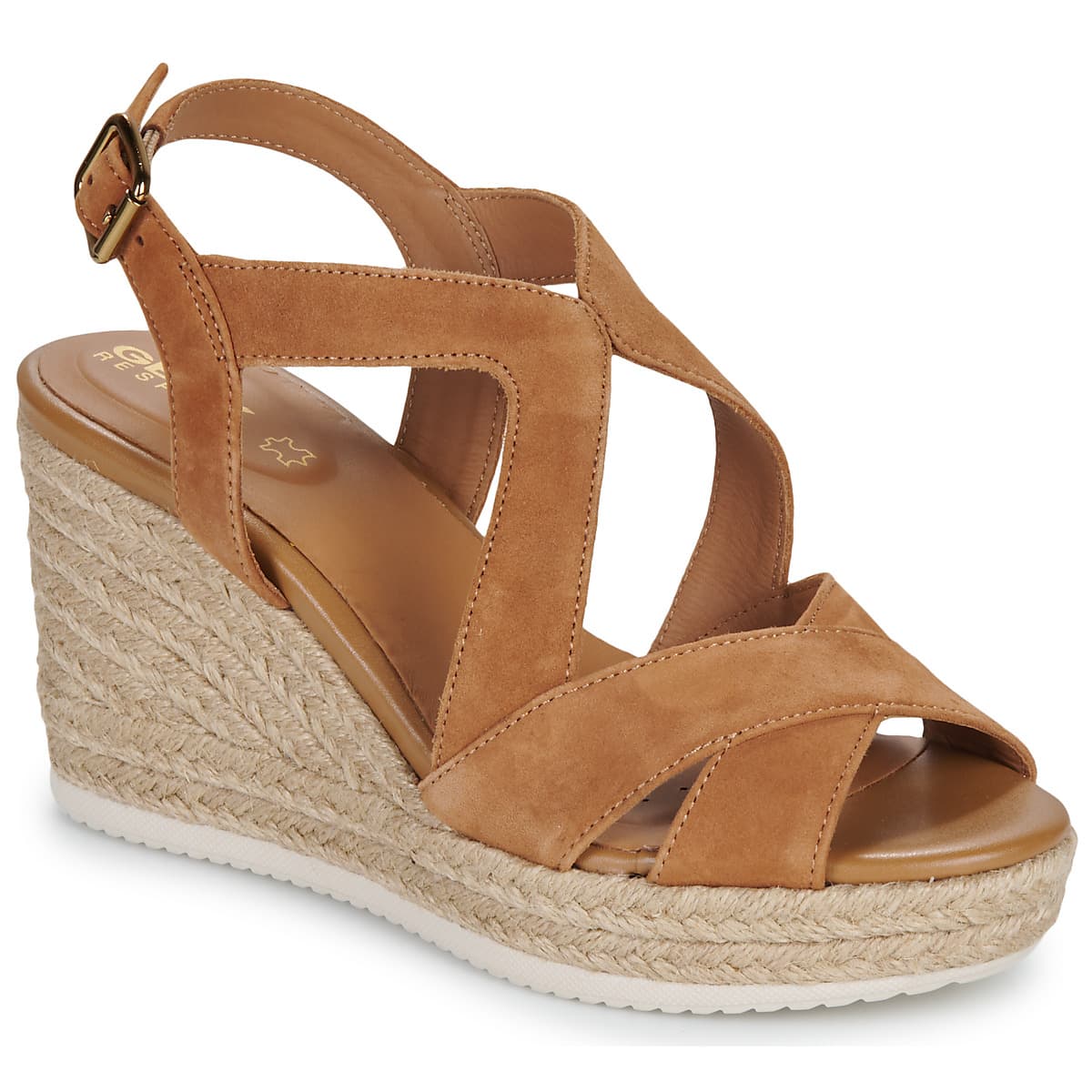 Women's Platforms Geox Brown