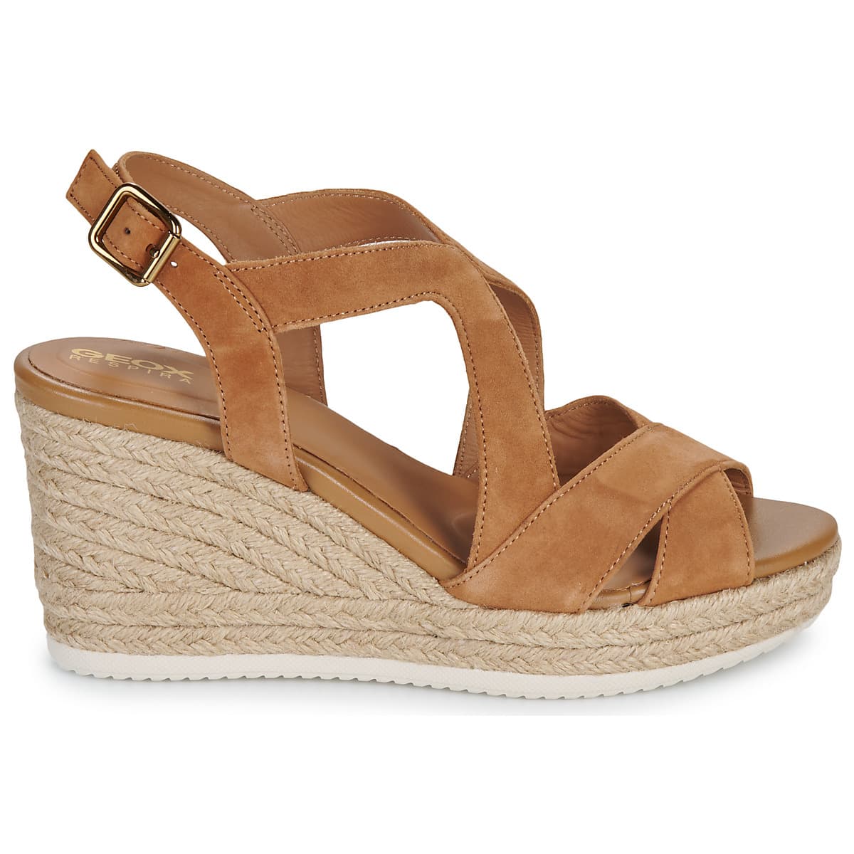 Women's Platforms Geox Brown