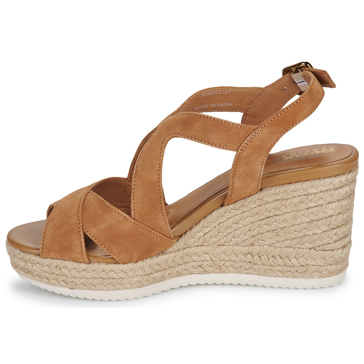 Women's Platforms Geox Brown
