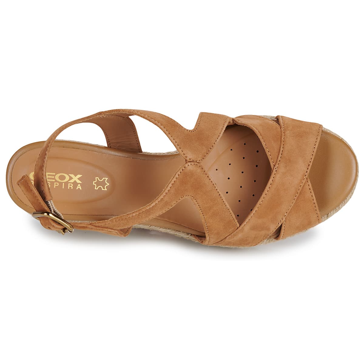 Women's Platforms Geox Brown