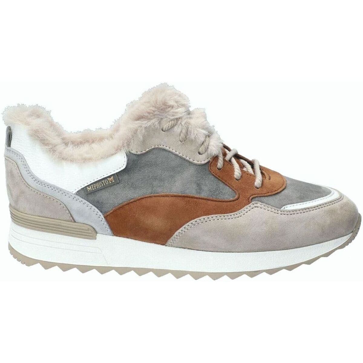 Women's Sneakers Mephisto Beige