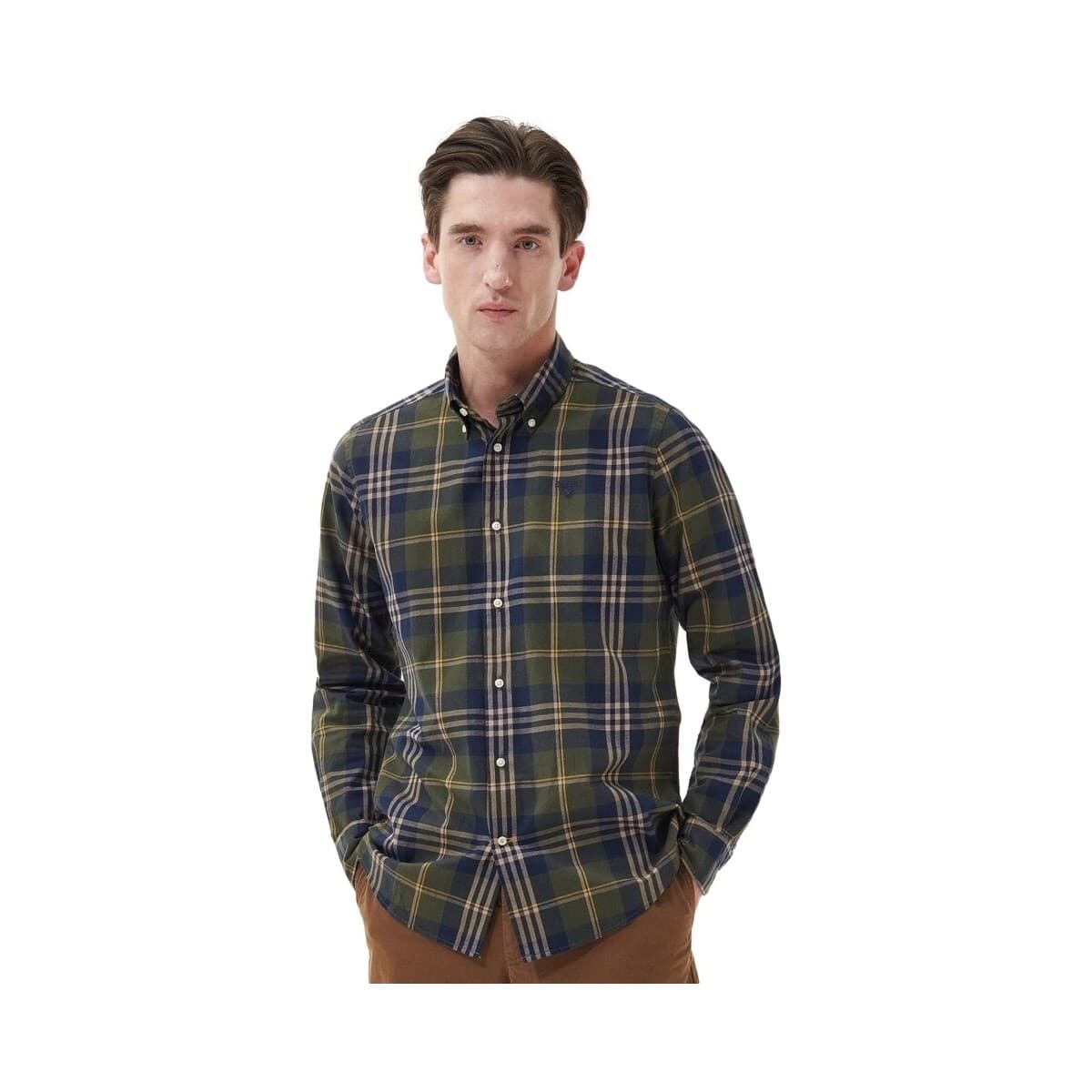 Men's Shirts Barbour Green