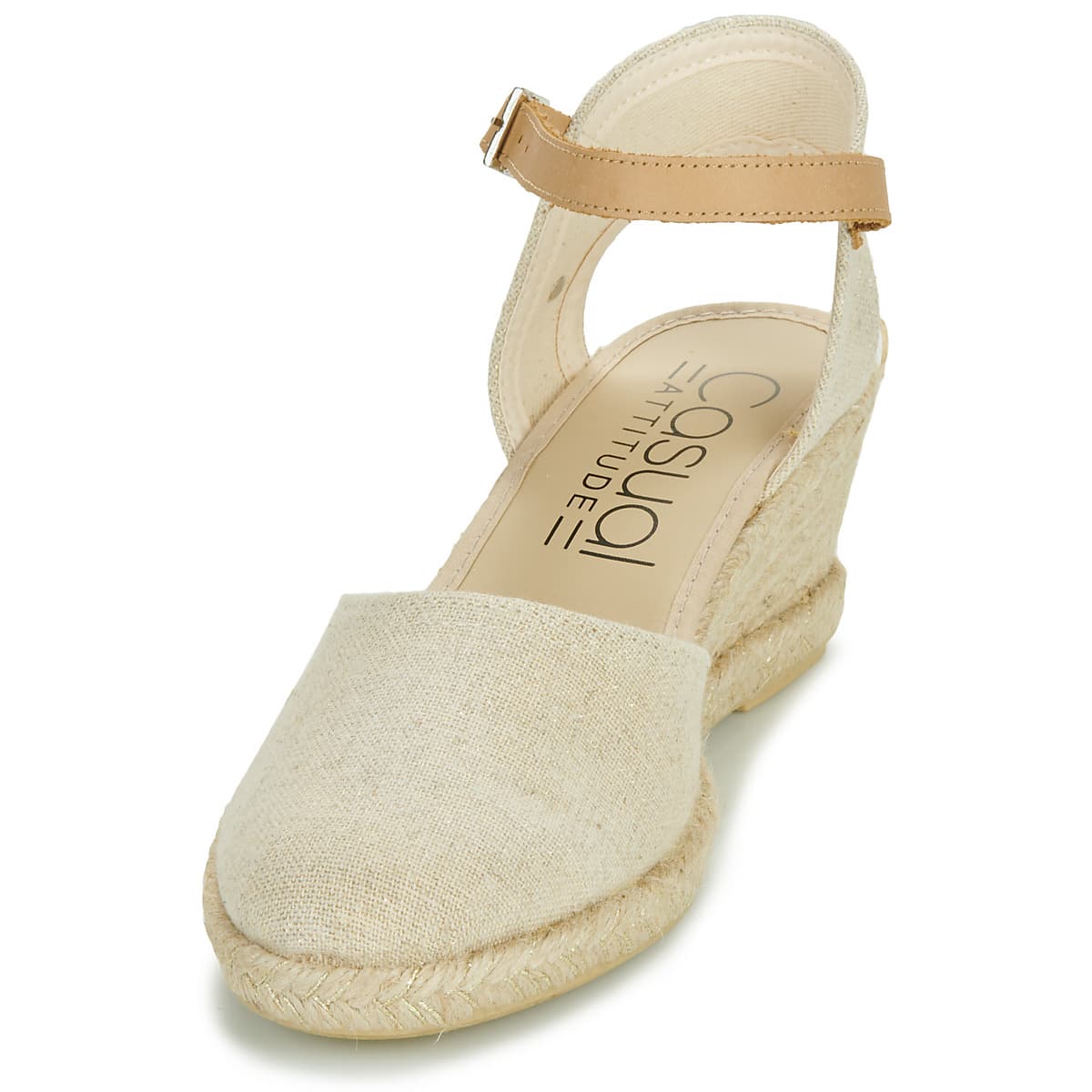 Women's Espadrilles Casual Attitude Gold