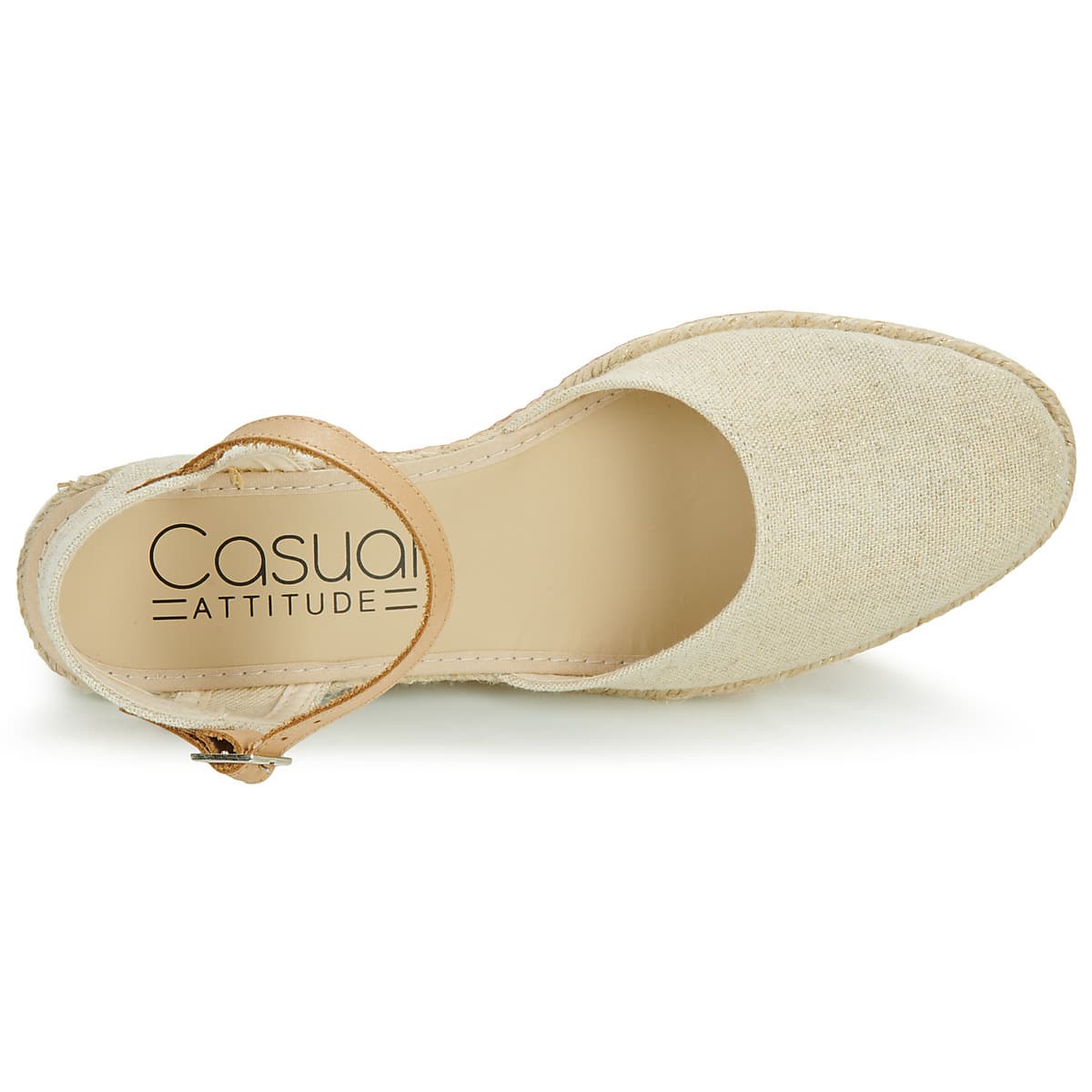 Women's Espadrilles Casual Attitude Gold