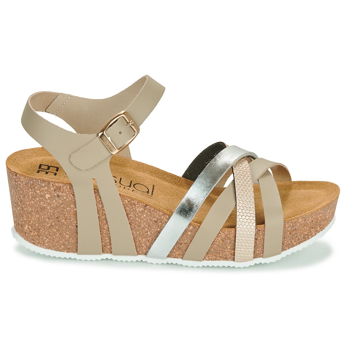 Women's Platforms Casual Attitude Beige