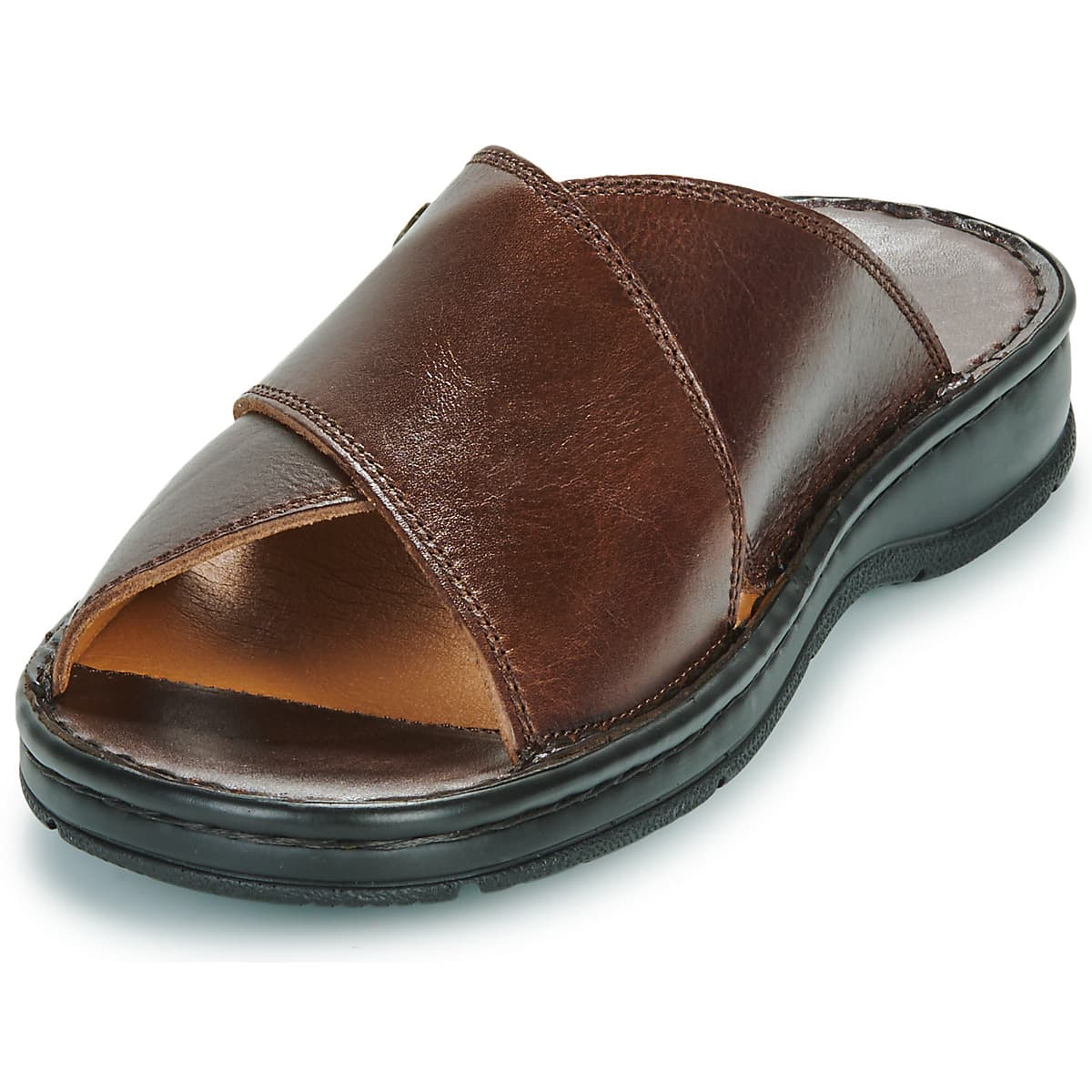 Men's Mules Casual Attitude Brown