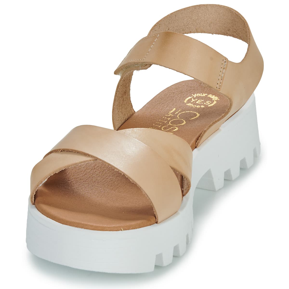 Women's Platforms Casual Attitude Beige