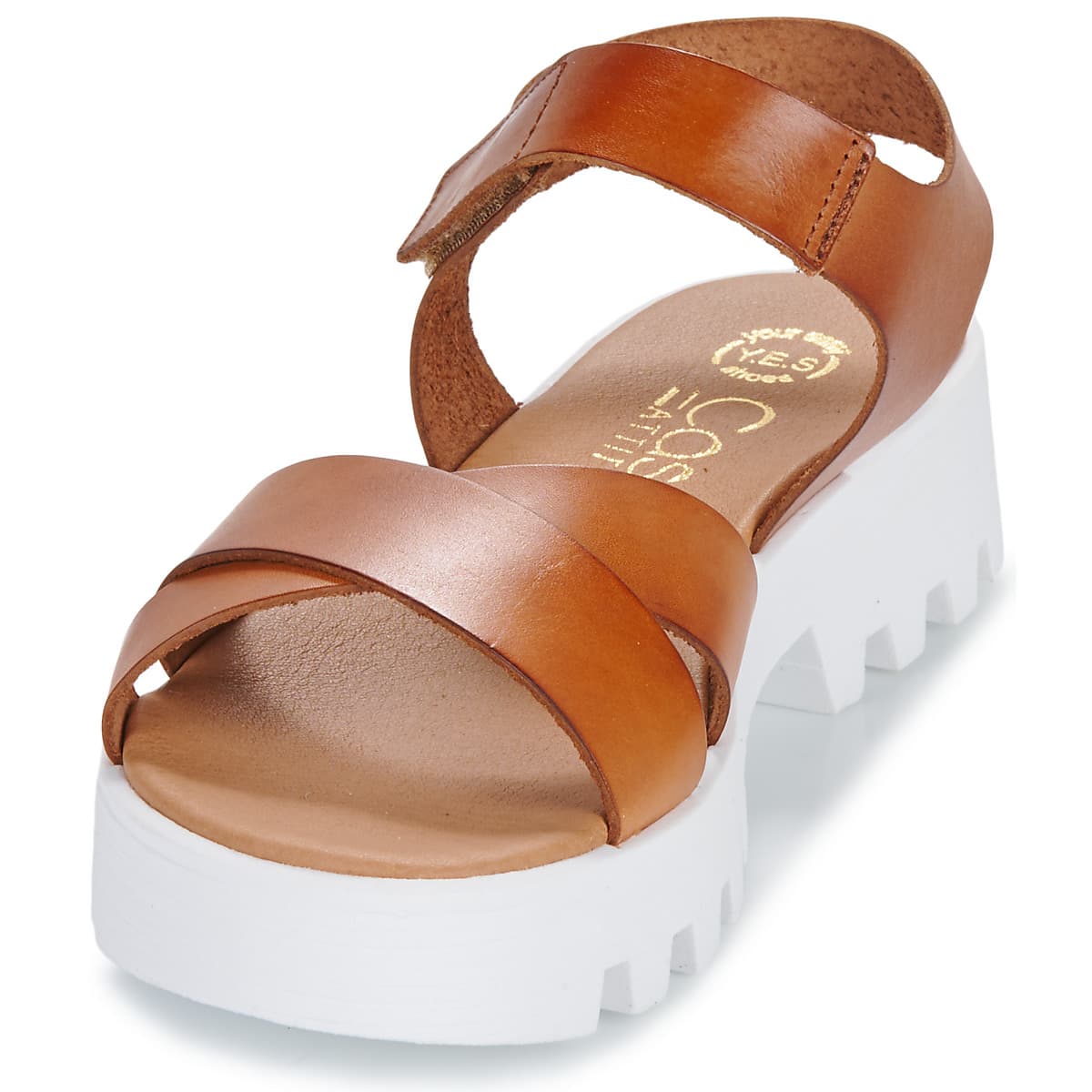 Women's Platforms Casual Attitude Brown