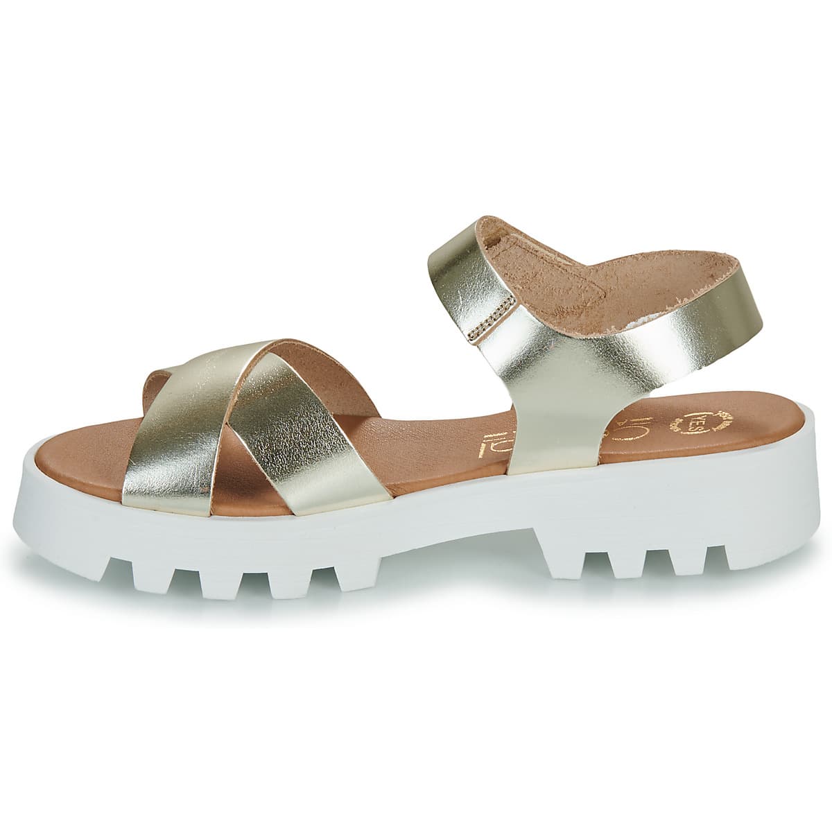 Women's Platforms Casual Attitude Gold