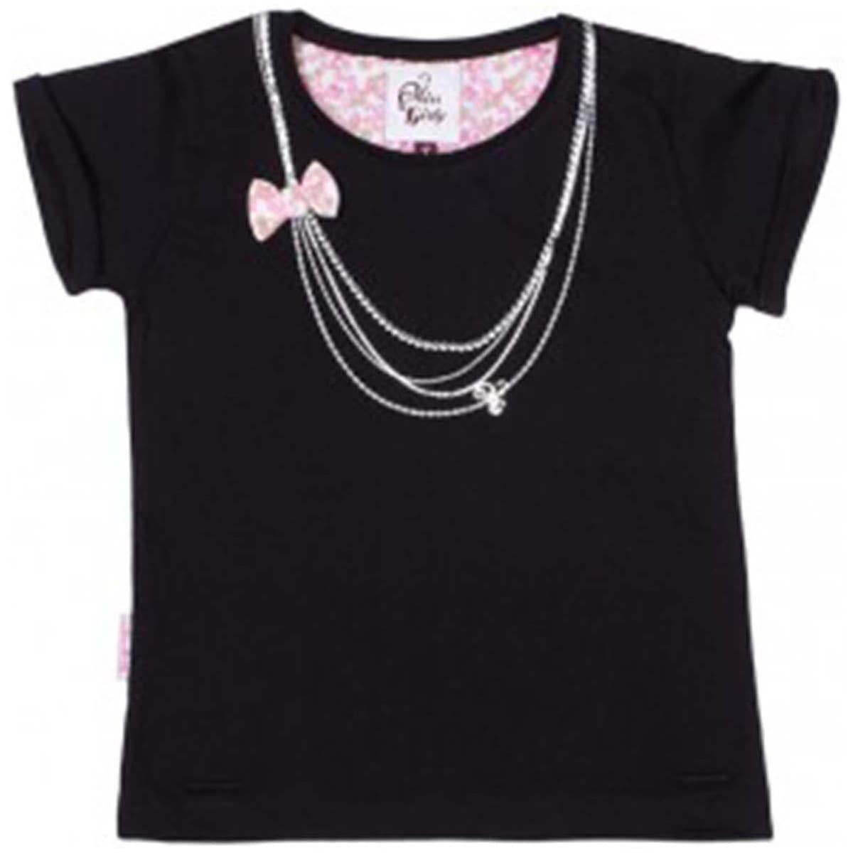 T-shirt με κοντά μανίκια Miss Girly T-shirt manches courtes fille FABETTY