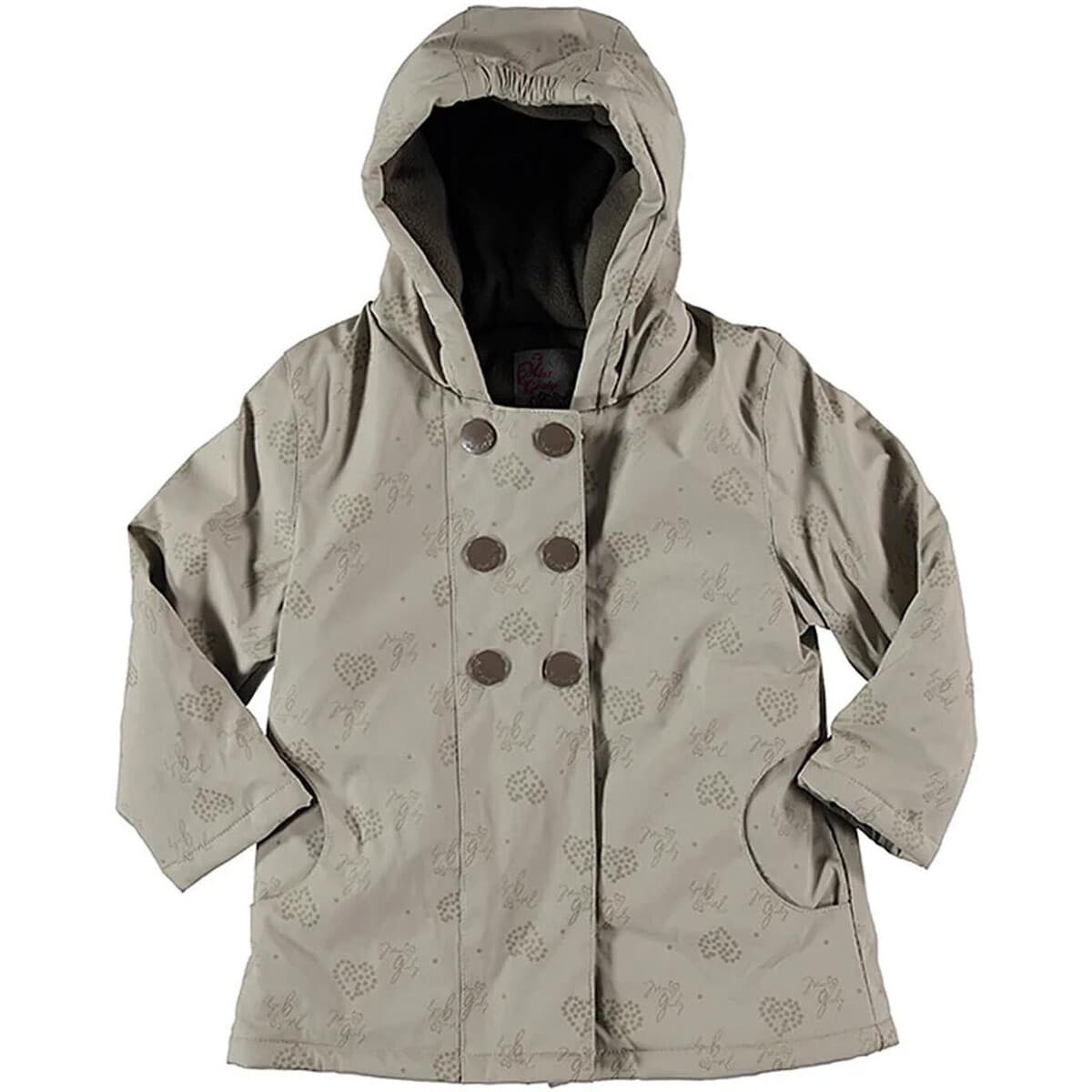 Girls' Windbreakers Miss Girly Beige