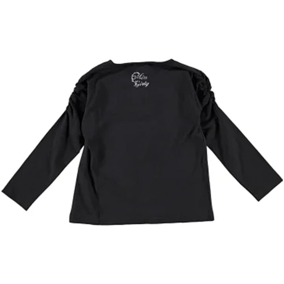 Girls' T-Shirts Miss Girly Black