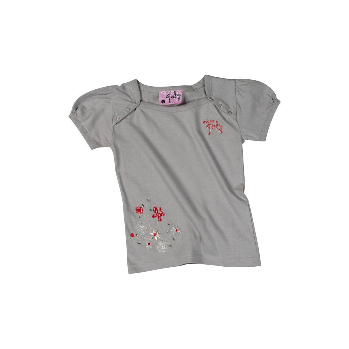 T-shirt με κοντά μανίκια Miss Girly T-shirt manches courtes fille FURY