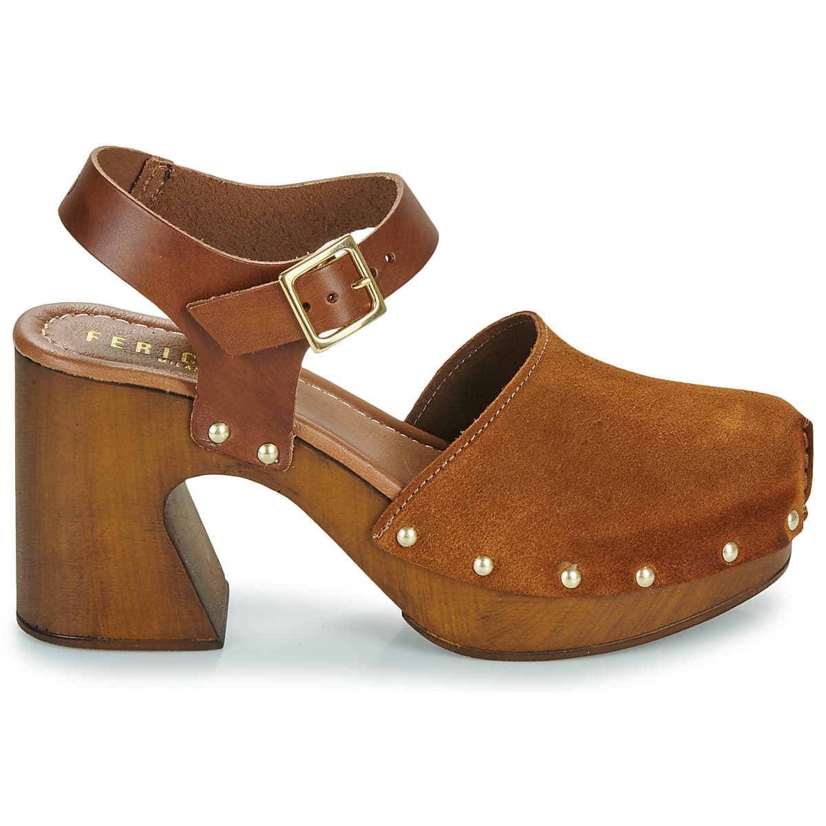 Women's Clogs Fericelli Brown