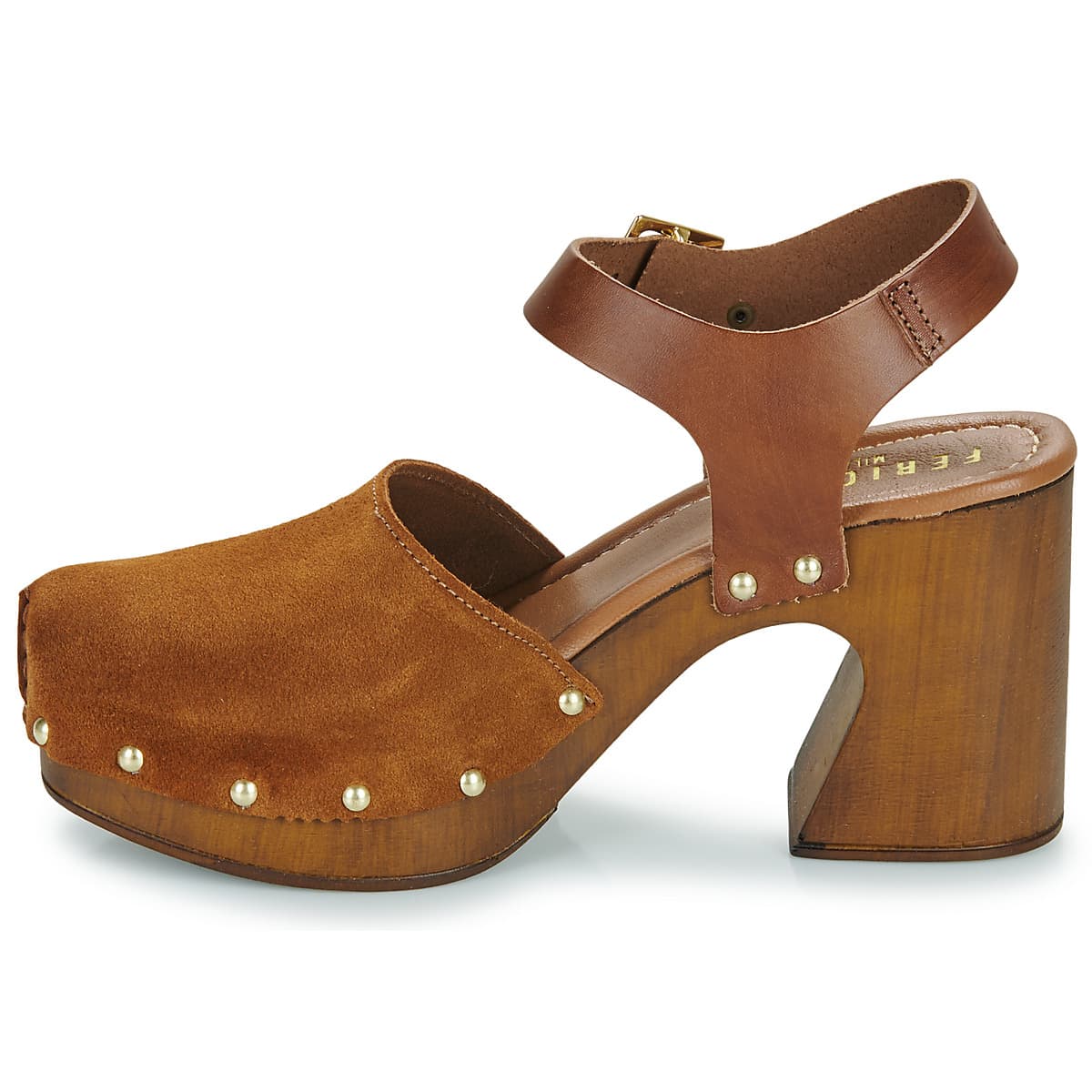 Women's Clogs Fericelli Brown