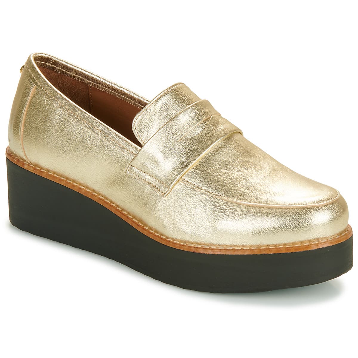 Women's Loafers Fericelli Gold