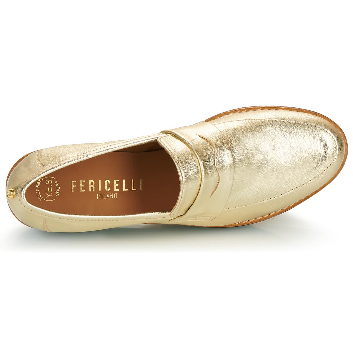 Women's Loafers Fericelli Gold