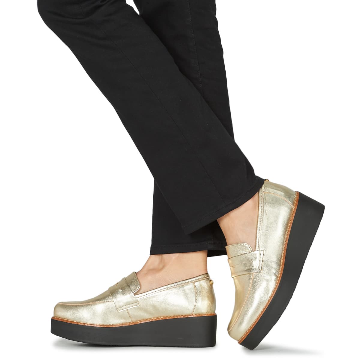 Women's Loafers Fericelli Gold