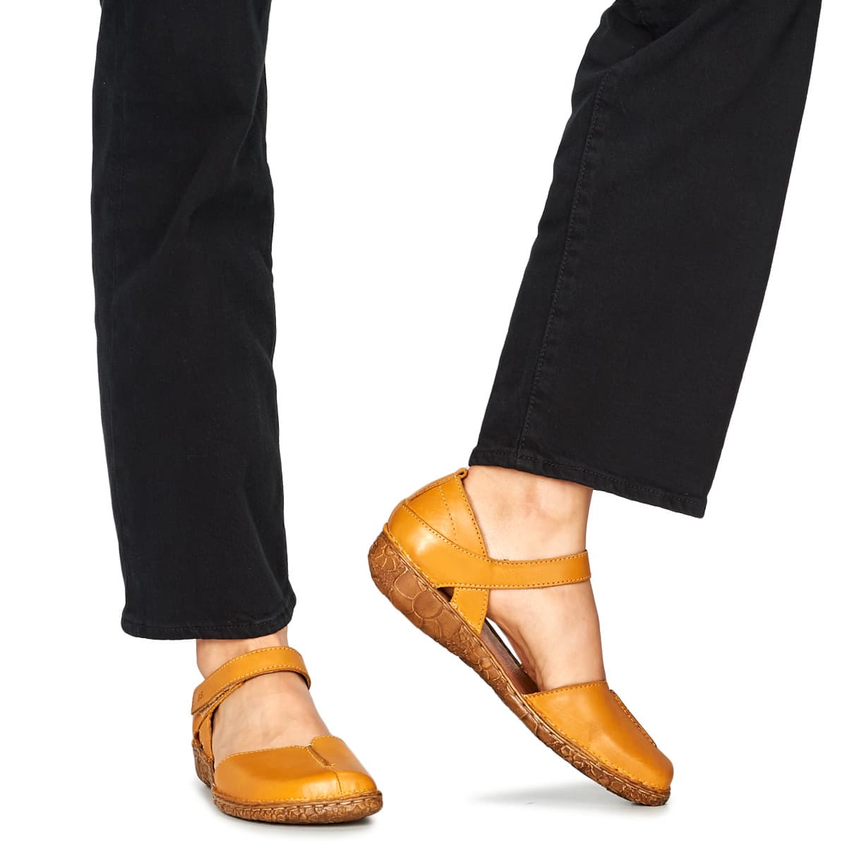 Women's Ballet Flats Josef Seibel Yellow