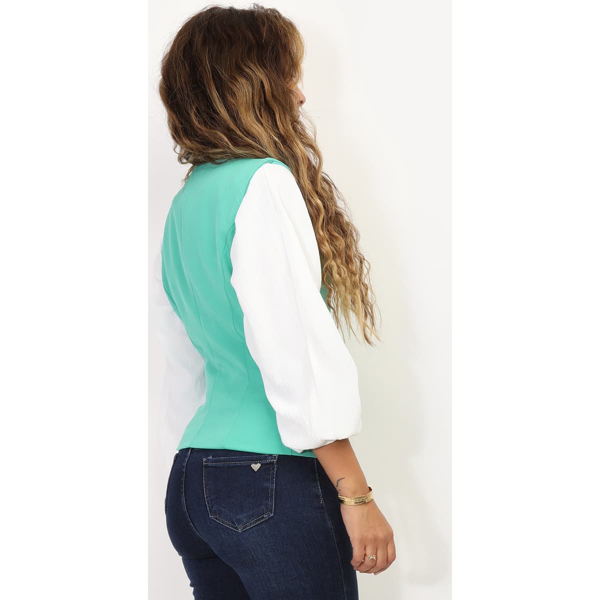 Women's Blazers La Modeuse Green