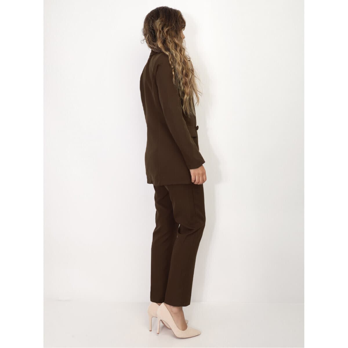 Women's Blazers La Modeuse Brown