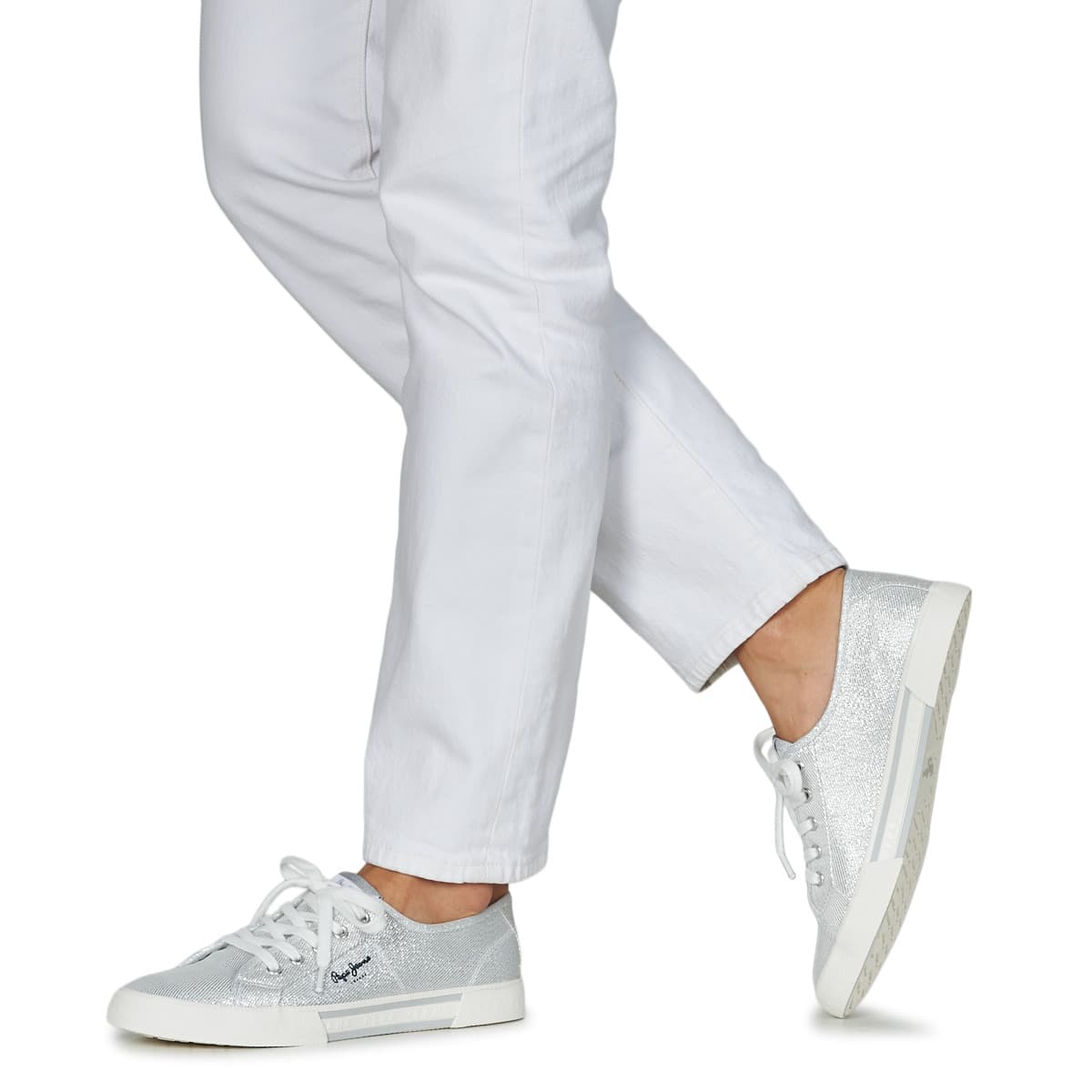 Women's Sneakers Pepe Jeans Silver