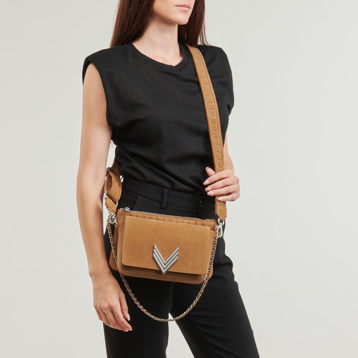 Women's Shoulder Bags Ikks Brown