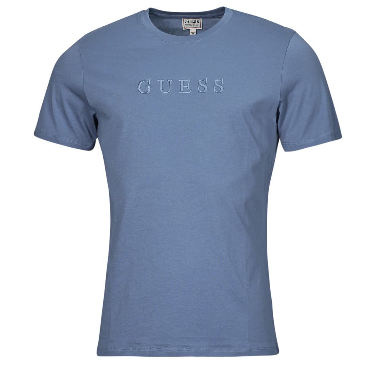 T-shirt με κοντά μανίκια Guess CLASSIC PIMA