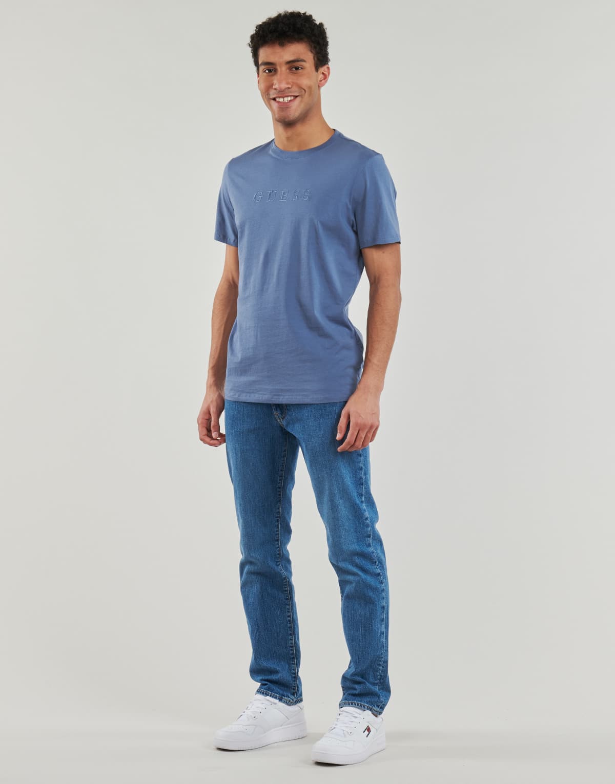 Men's T-Shirts Guess Blue