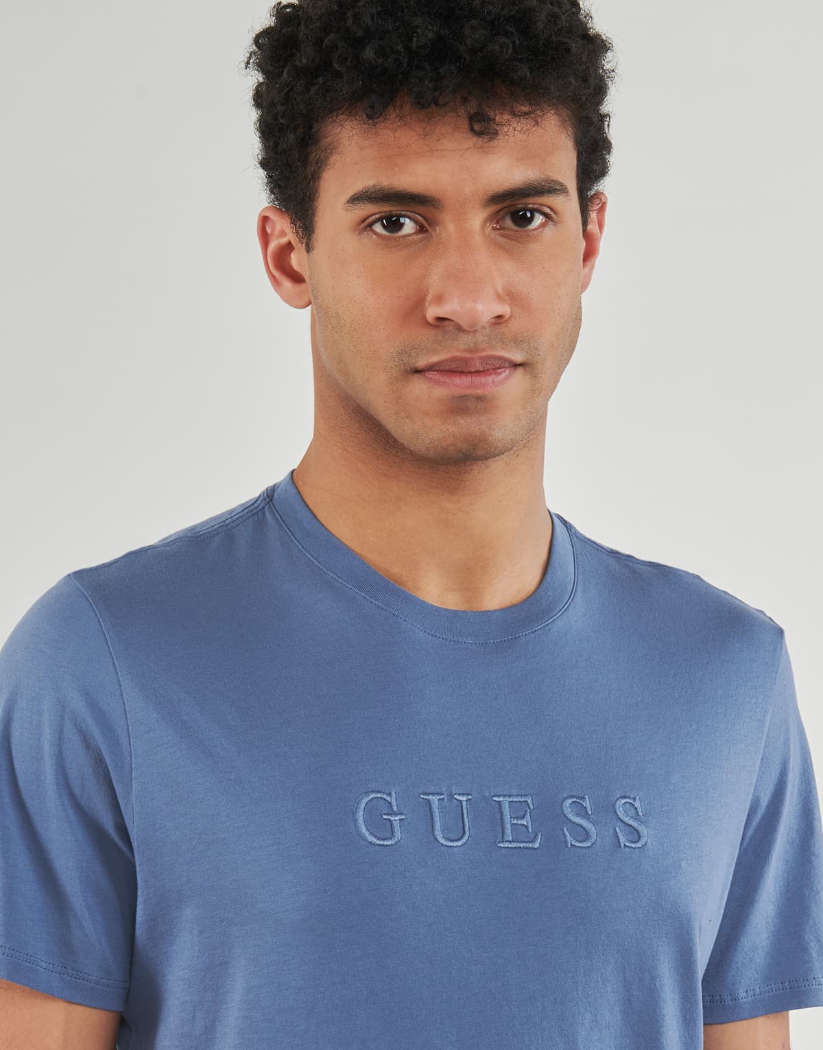 Men's T-Shirts Guess Blue