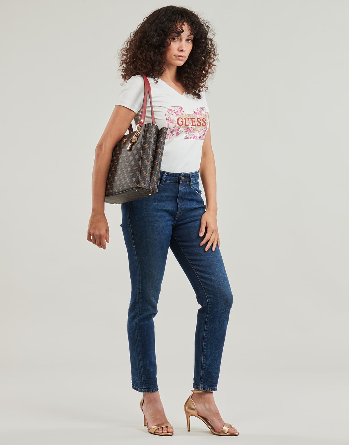 Women's T-Shirts Guess White